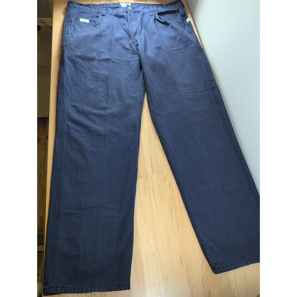 Tyndale FR Pants Jeans Mens 42x32 Blue Canvas USA CAL 15/Cat2